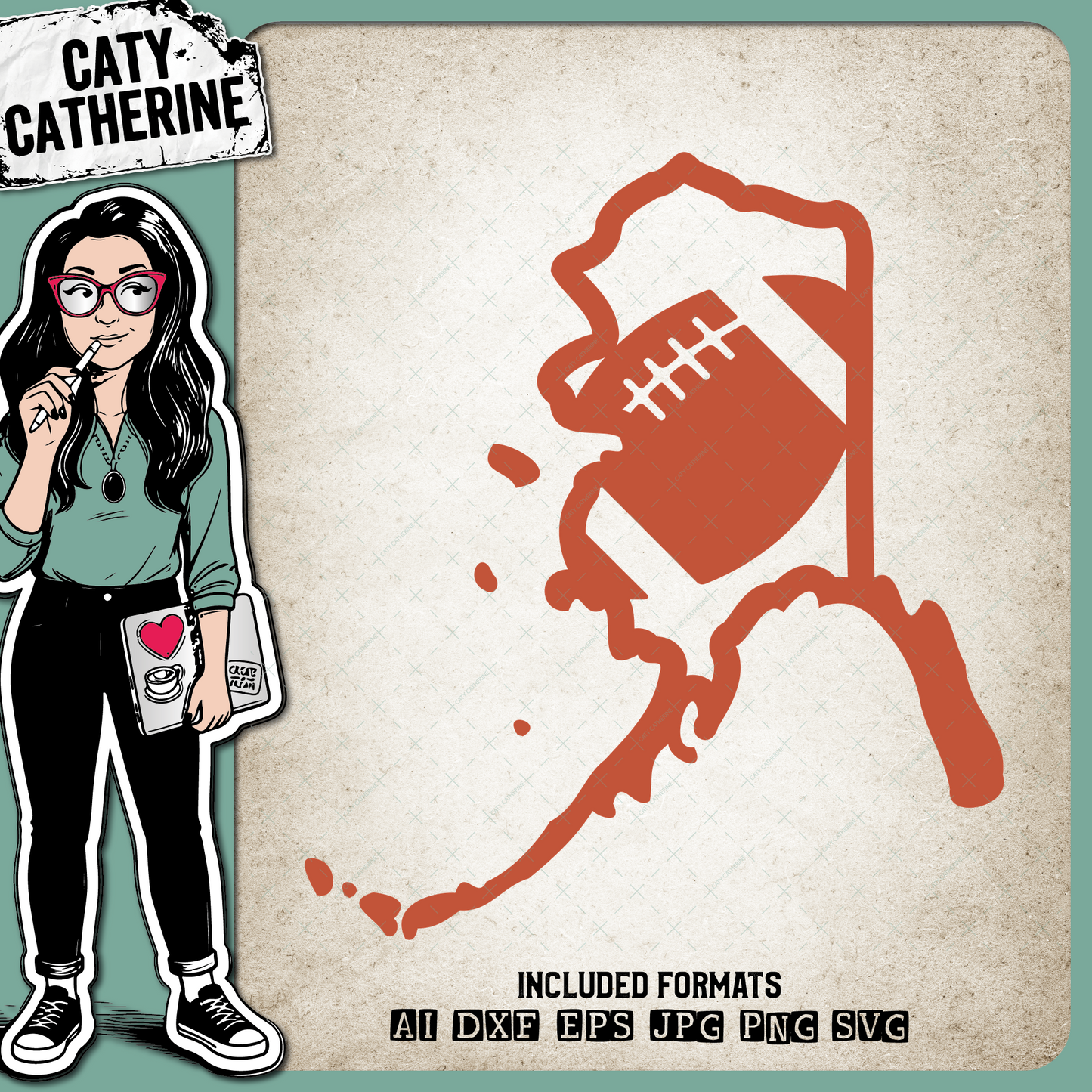 Alaska US State American Football NFL – Travel SVG Design by Caty Catherine