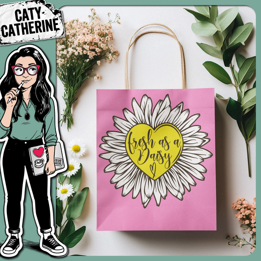 Fresh As A Daisy Quote – Quotes & Sayings SVG Design by Caty Catherine