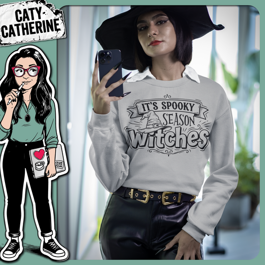 It's Spooky Season Witches – Halloween SVG Design by Caty Catherine
