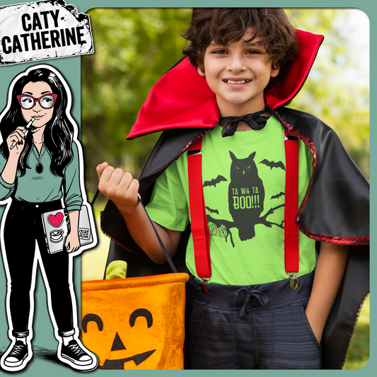 Owl Ta Wit Ta Boo! – Halloween SVG Design by Caty Catherine
