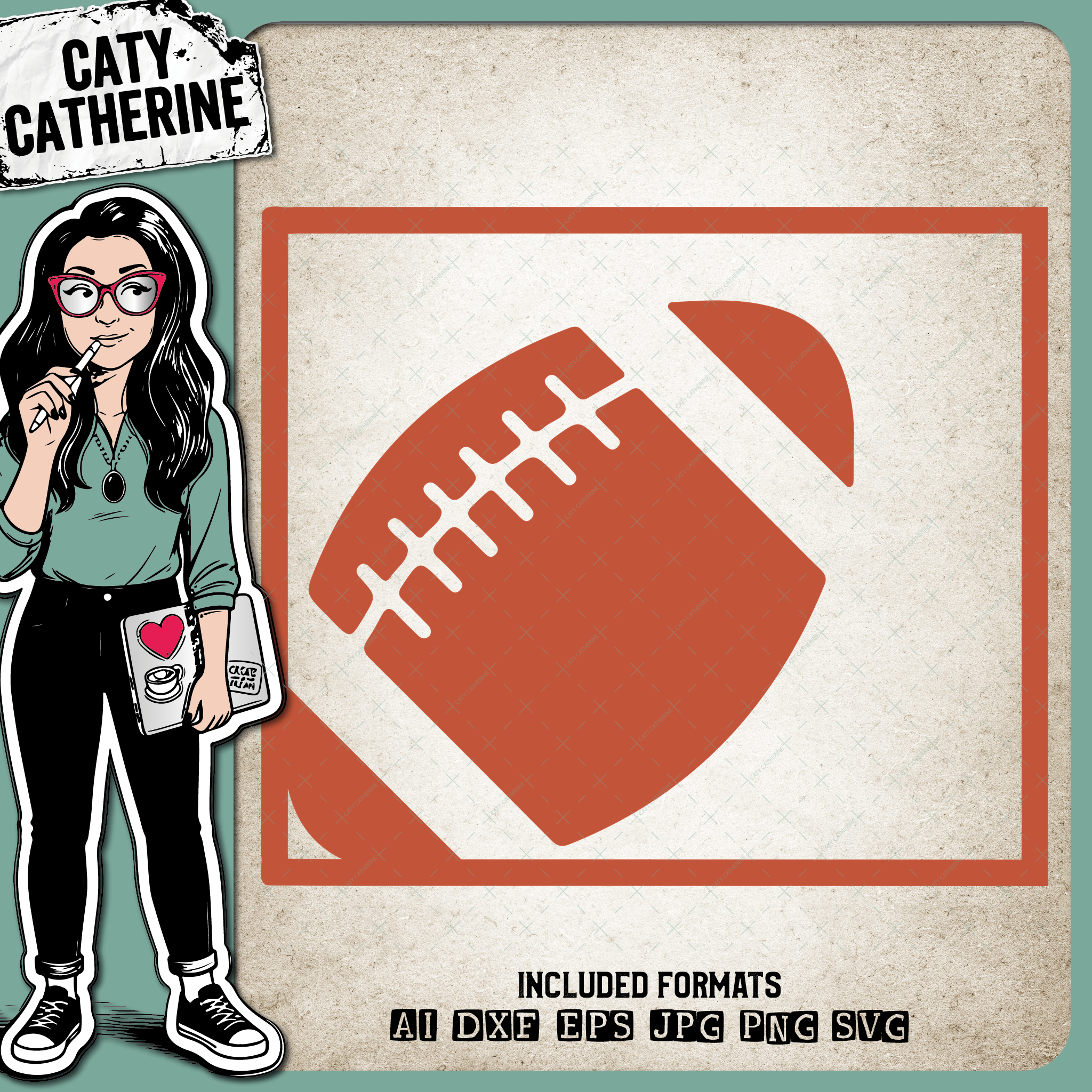 Colorado US State American Football NFL – Travel SVG Design by Caty Catherine