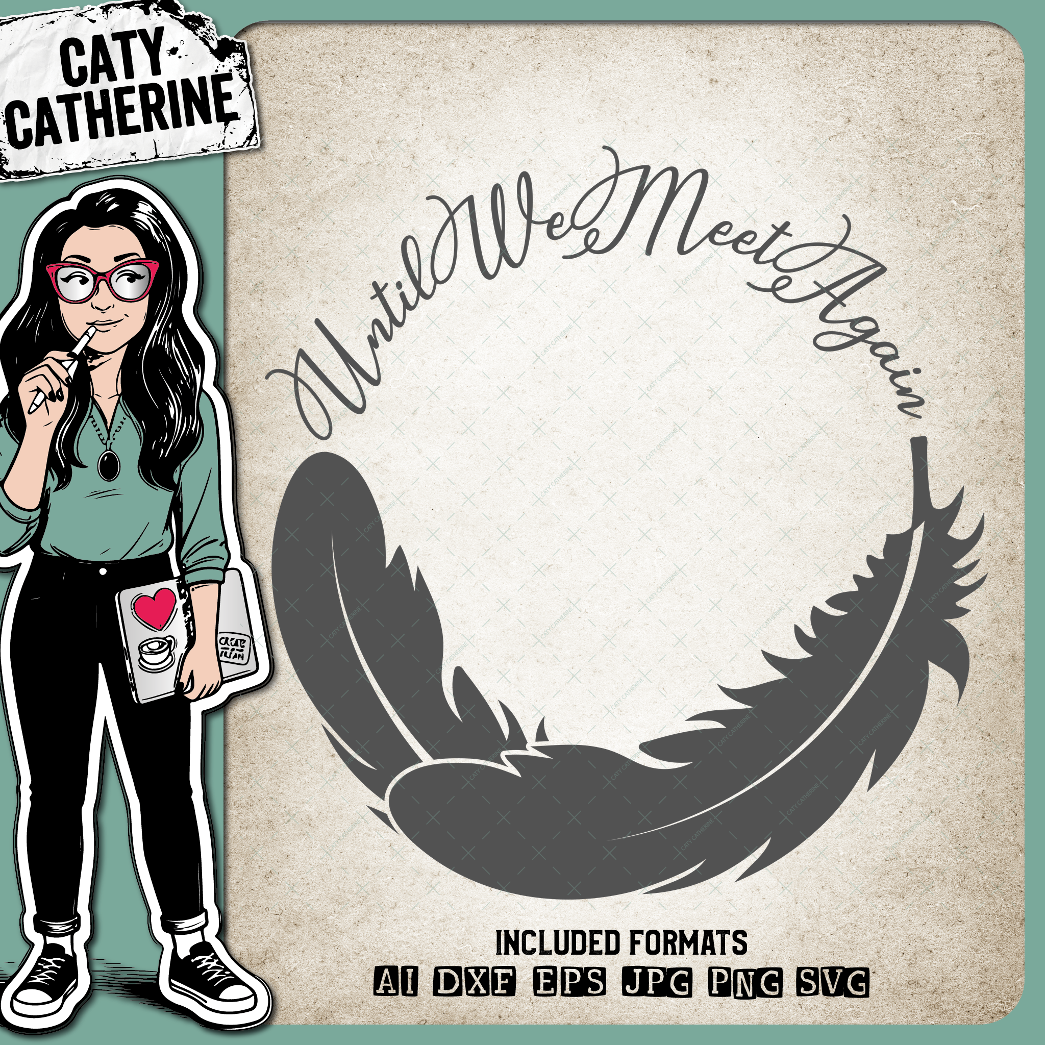Until We Meet Again In Memory Of Remembrance – Quotes & Sayings SVG Design by Caty Catherine
