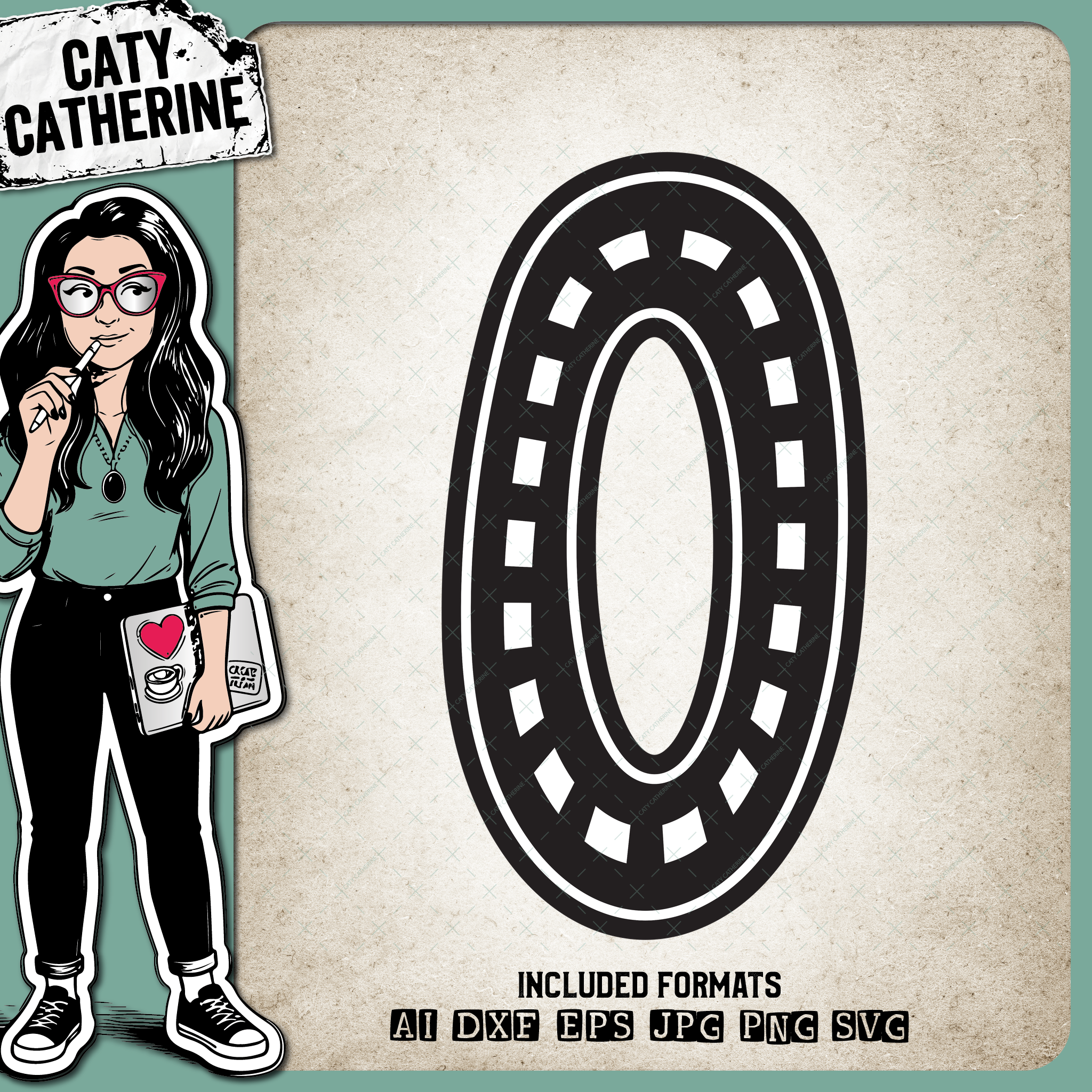 Road Map Kids Number Zero – Birthday SVG Design by Caty Catherine