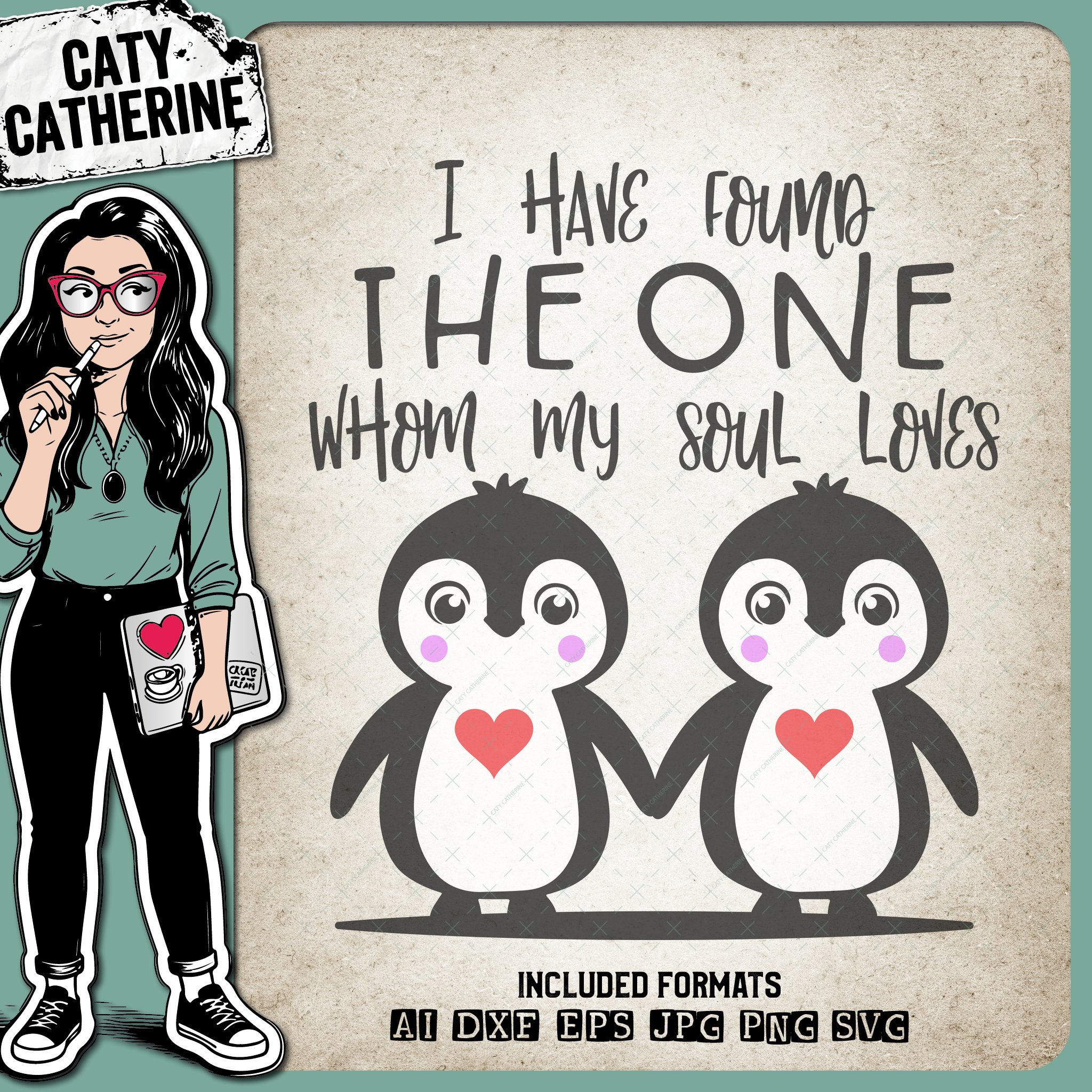 I Have Found The One Whom My Soul Loves Song of Solomon 3:4 – Quotes & Sayings SVG Design by Caty Catherine