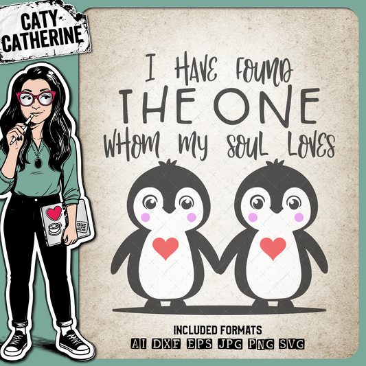 I Have Found The One Whom My Soul Loves Song of Solomon 3:4 – Quotes & Sayings SVG Design by Caty Catherine