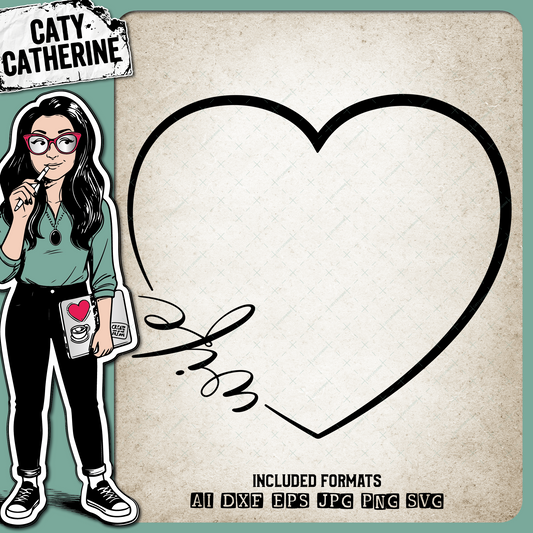 Wife Love Heart – Marriage SVG Design by Caty Catherine