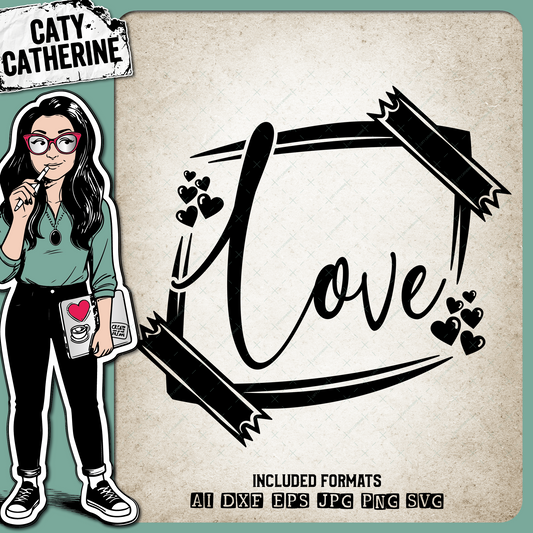 Love Graphic – SVG Design by Caty Catherine