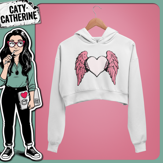 Love Heart with Angel Wings – Remembrance SVG Design by Caty Catherine