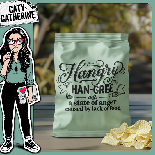 Hangry Definition Funny Quote – Quotes & Sayings SVG Design by Caty Catherine