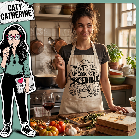 I've Been Told My Cooking Is Incredible Edible – Quotes & Sayings SVG Design by Caty Catherine